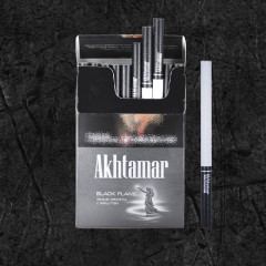Сигареты Ахтамар Блек Фрейм (Akhtamar Black Flame Nanokings 5.4/84)