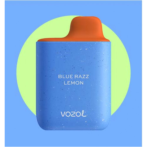 Электронная сигарета Vozol Star 4000 затяжек Blue Razz Lemon (Возол Стар 4000 затяжек Черника Лимон)